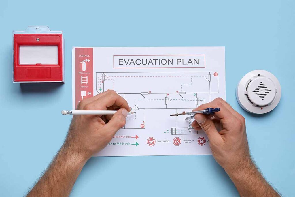 plan de evacuación de emergencia empresa